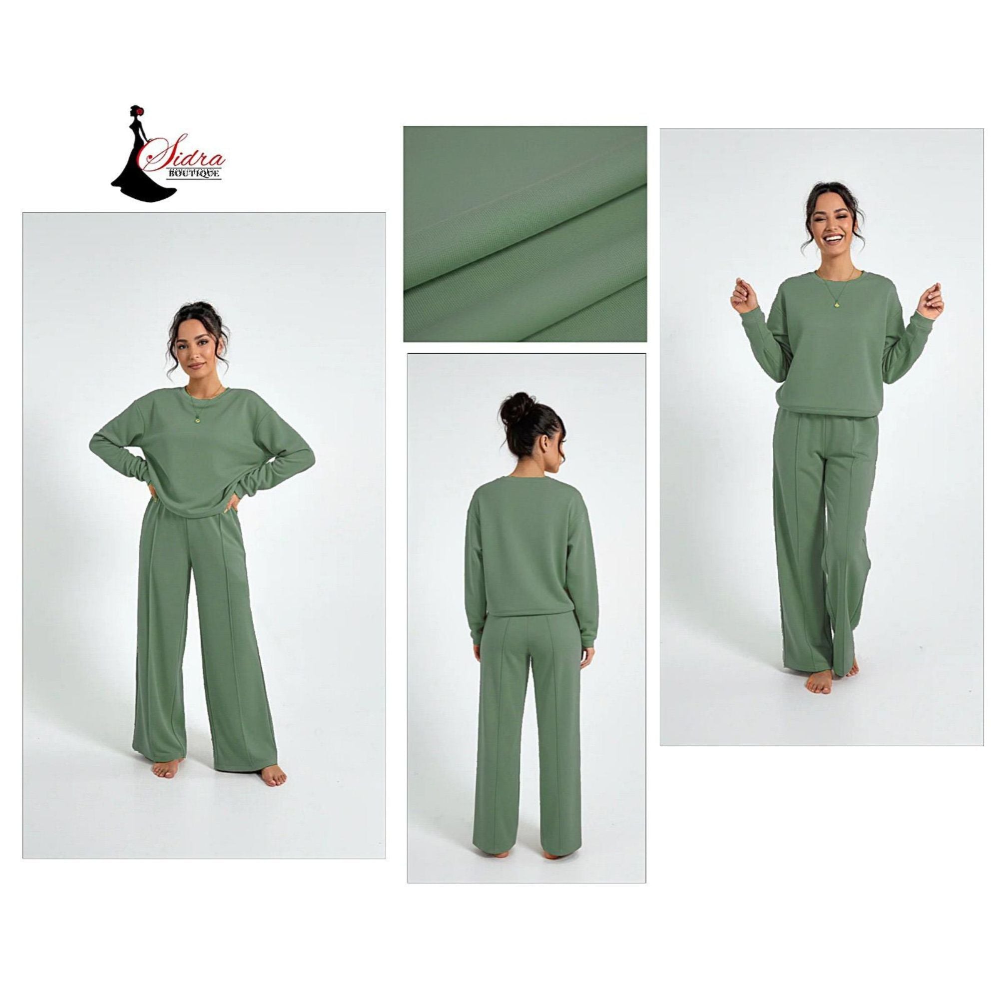 Chérie Co-Ord Set - Mint Green