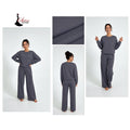 Chérie Co-Ord Set - Slate Grey