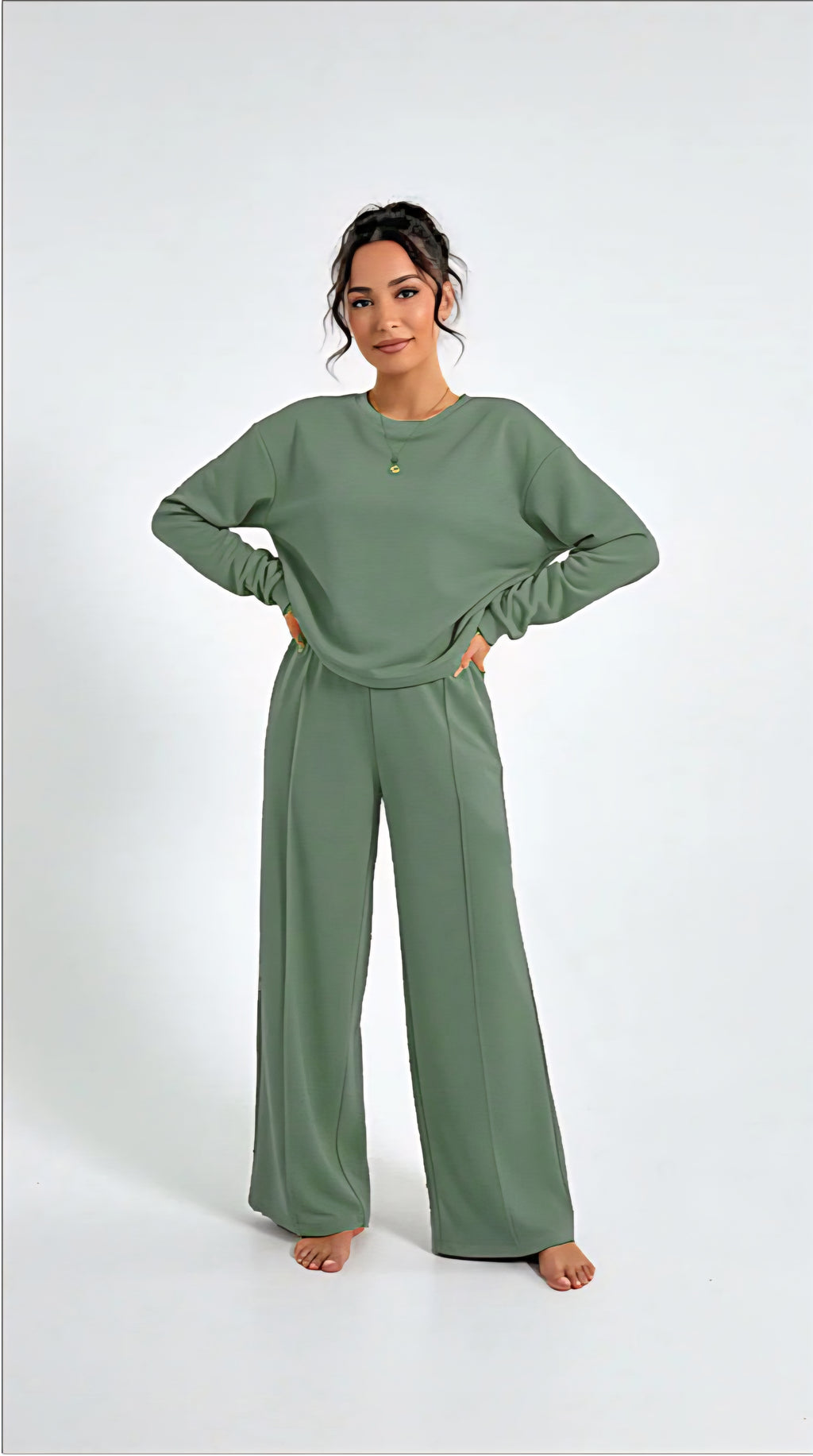Chérie Co-Ord Set - Mint Green