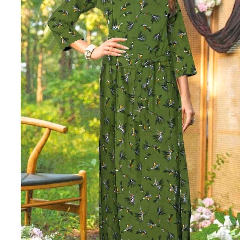 Elegant Floral Green