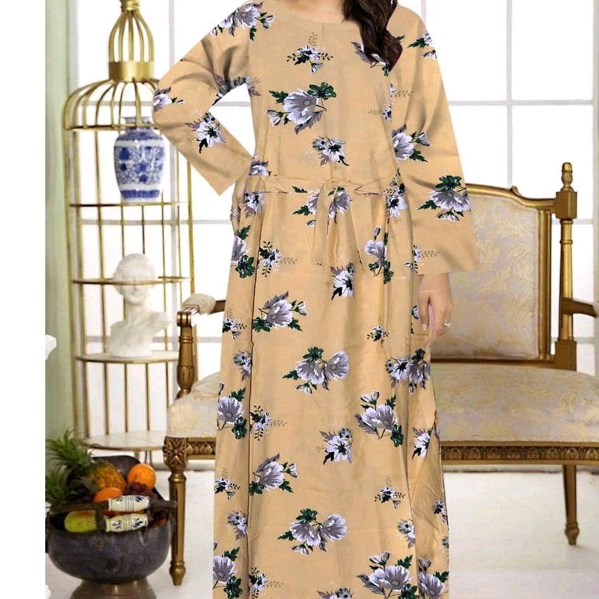 Elegant Floral Beige