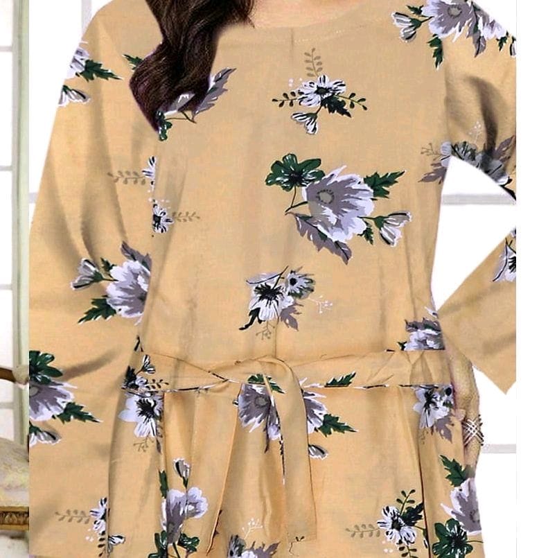 Elegant Floral Beige