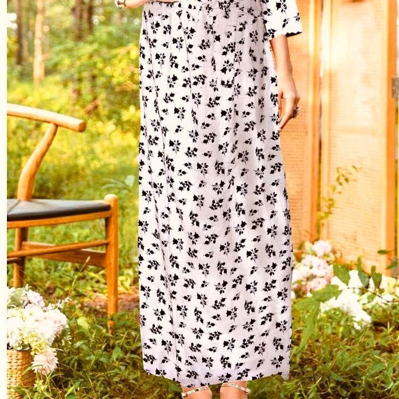 Black & White Floral