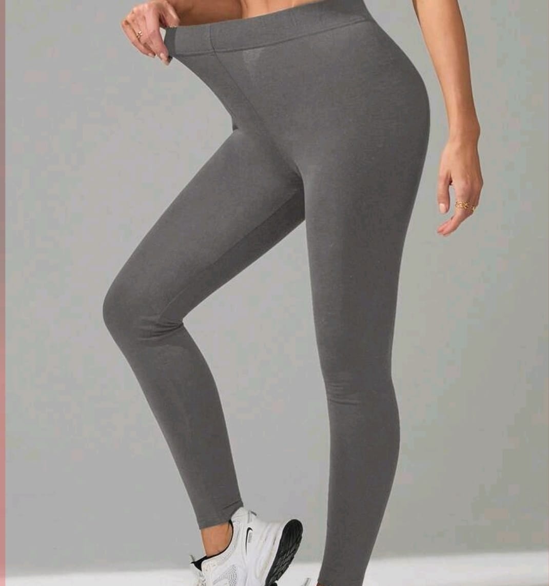 Grey Legging Soft & Stretchy Winter Wear